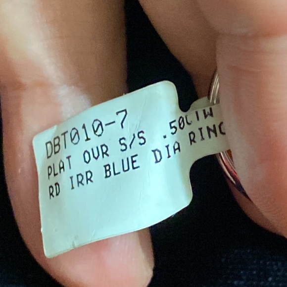 🖤REAL BLUE DIAMOND RING - Picture 9 of 14